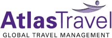 Atlas Travel logo.